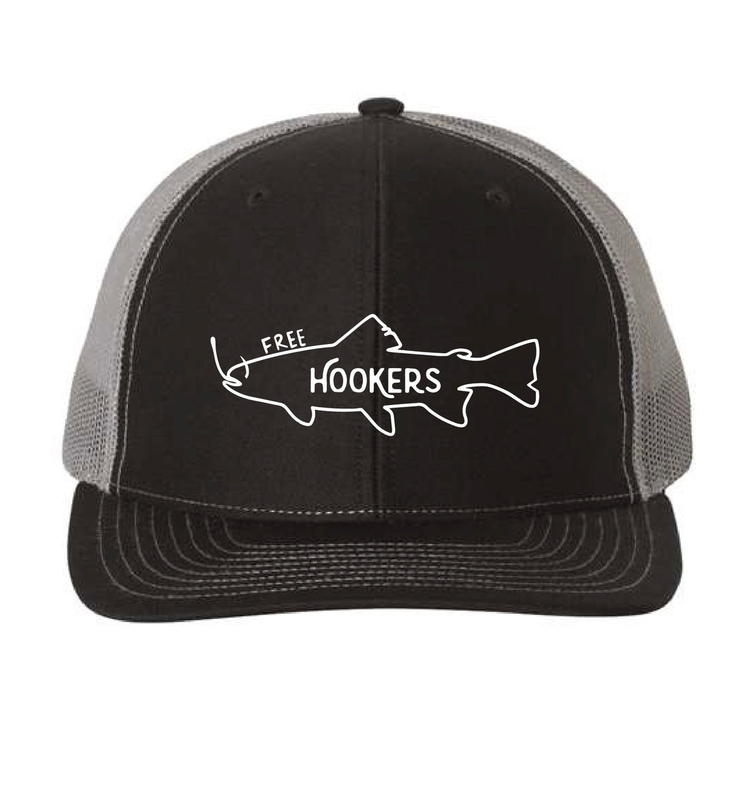 Black/Charcoal Trucker Hat