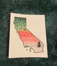 Load image into Gallery viewer, California Fly Fishing Sticker

